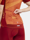 Craft ADV Endurance Graphic fietsshirt korte mouwen oranje/rood dames L