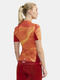 Craft ADV Endurance Graphic fietsshirt korte mouwen oranje/rood dames S