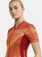 Craft ADV Endurance Graphic fietsshirt korte mouwen oranje/rood dames S