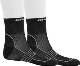 Craft Cool Sock 2 - Sportsokken - Algemeen - Maat 34 - 36 - Black;White