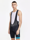 Craft Core Endurance Bibshort fietsbroek kort zwart met blauw heren M