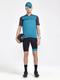 Craft Core Endurance Bibshort fietsbroek kort zwart met blauw heren M
