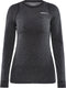 Craft - Core Wool Merino LS Tee - Thermoshirt - Dames - Zwart - L