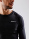 Craft - Core Wool Merino LS Tee - Thermoshirt - Heren - Zwart - M