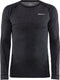 Craft - Core Wool Merino LS Tee - Thermoshirt - Heren - Zwart - M