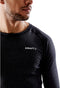 Craft - Core Wool Merino LS Tee - Thermoshirt - Heren - Zwart - M