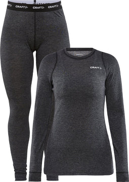 Craft Core Wool Merino Set Thermoshirt Dames - Maat M