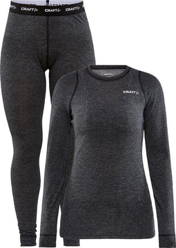 Craft Core Wool Merino Set Thermoshirt Dames - Maat XL