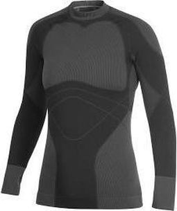 Craft Crewneck 'Warm'- Dames - XL - Thermoshirt - Zwart