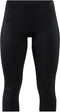Craft Essence 3/4 Panty Zwart S Vrouw
