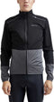 Craft Fietsjack Waterdicht Heren Zwart Grijs - ADV ENDUR HYDRO JKT M BLACK GRANITE-XL