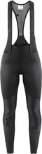 Craft Ideal Wind Dames Lange Fietsbroek Met Bretels Zwart