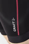 Craft Motion Short fietsbroek kort zwart met roze dames S