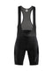 Craft Rise Bibshort fietsbroek kort zwart heren M