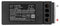 Crane battery LiIon 7.4V 2600mAh replaces Cavotec M5-1051-3600