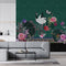 Melli Mello Craney in paradise Wall Mural Green