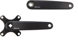 Crankset Miranda Delta BCD 104 Gates 170mm - mat zwart