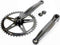 Crankset spieloos 42t staal 18 zwart 170mm - ZWART
