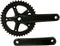 Crankset spieloos 44t staal 18 zwart 170mm - ZWART