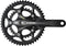 Crankstel 2 x 9 speed Shimano Road FC-RS345 - 175/50-34 Octalink - zwart