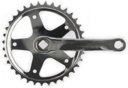 Crankstel 36T Vinty 1/8 spieloos 130mm staal - zilver