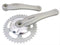 Crankstel 38T zilver mdl. Gazelle alu+disk 91mm