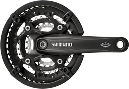 Crankstel 3x10 speed Shimano Trekking FC-T521 175/44-32-24 Octalink - zwart
