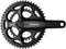 Crankstel 7/8 speed Shimano Tourney FC-A070 Compact 170/50-34T vierkante as - zwart