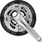 Crankstel 9 speed Shimano Alivio T4060 175/48x36x26T - zilver