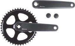 Crankstel Miranda Delta Jis 44T 3/32 - zwart