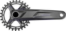 Crankstel Shimano Deore FC-M5100-1 10/11 speed - 30 tands - 170 mm - zwart