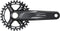 Crankstel Shimano Deore FC-M5100-1 10/11 speed - 32T - 170 mm - zwart
