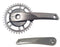 Crankstel Strixvaria 38 tands - zilver
