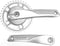 Crankstel Strixvaria 38 tands - zilver