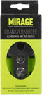 Crankverkorter Mirage aluminium - zwart