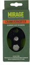 Crankverkorter Mirage aluminium - zwart