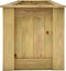 vidaXL - Plantenbak - verhoogd - 291x50x50 - cm - geïmpregneerd - grenenhout