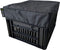 CRATE fietskrathoes van DS COVERS – Maat M 35x45cm – Outdoor – Zwart – Waterdicht – UV bescherming – 600D polyester