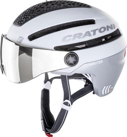 Cratoni Commuter Fietshelm - Maat M/L - (58-61cm) - Wit - Pedelec-standaard norm NTA 8776