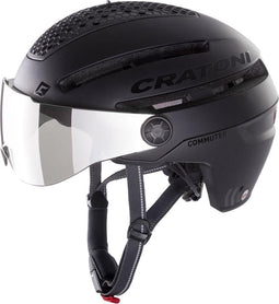 Cratoni Commuter Speed Pedelec helm - Mat Zwart - 58-61 cm