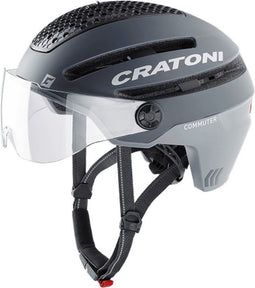 Cratoni fietshelm Commuter grey matt M/L - Pedelec-standaard norm NTA 8776