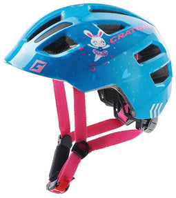 Cratoni Helm Maxster Bunny Blue Glossy Xs-S