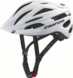 Cratoni Pacer Fietshelm, wit Hoofdomtrek S/M | 54-58cm