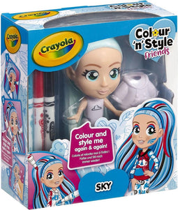 Crayola Colour n Style Friends Inkleuren - Sky.