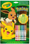 Crayola - Kleurboek - Pokemon Kleur En Activiteiten Boek met 7 Stiften