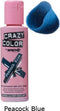 Crazy Color Peacock Blue 100ml - Haarverf
