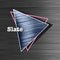 Crazy Color - Slate Metallic Semi permanente haarverf - Blauw