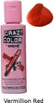 Crazy Color Vermillion Red 100ml - Haarverf