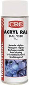 CRC 31066-AA ACRYL-beschermlak RAL 9010 Wit (mat) 400 ml