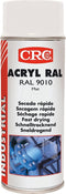 CRC 31066-AA ACRYL-beschermlak RAL 9010 Wit (mat) 400 ml